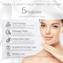 Load image into Gallery viewer, Ice Roller Cold Therapy | Face Eye Body Massage Massager Under Eye Puffiness Brightening Cooling Cool Roller Skin Tightening Care Reduce Wrinkles Dark Circles Muscle Soreness Pain Relief Redness