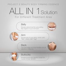 Load image into Gallery viewer, Project E Beauty Body Firming Treatment Slimming Essence | Natural Organic Cellulite Slimming Skin Firming Fat Burning Body Shaping Sculpting Weight Losing Massage for Waist, Abdomen & Buttocks Cream Gel Treatment 50ml 1.7oz
