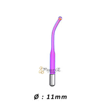 Load image into Gallery viewer, 11mm High Frequency Device Argon Gas Violet Hook Mushroom Spoon Comb Electrode Set Beauty Parts