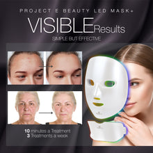Load image into Gallery viewer, Photon Skin Rejuvenation Face & Neck Mask | Wireless LED Photon Red Blue Green Therapy 7 Color Light Treatment Anti Aging Acne Spot Removal Wrinkles Whitening Facial Beauty Daily Spa Skin Care Mask