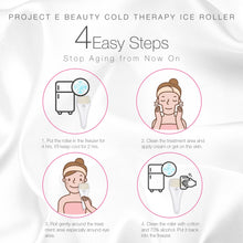 Load image into Gallery viewer, Ice Roller Cold Therapy | Face Eye Body Massage Massager Under Eye Puffiness Brightening Cooling Cool Roller Skin Tightening Care Reduce Wrinkles Dark Circles Muscle Soreness Pain Relief Redness
