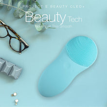 Load image into Gallery viewer, CLEO+ Sonic Facial Cleanser | Waterproof Silicon Deep Cleansing Exfoliating Brush USB Rechargeable Wireless Portable Face Cleanser Travel Lift Firm Skin Care Treatment Device Massager