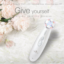 Load image into Gallery viewer, Needle-Free Mesotherapy Device | Wireless 3 Photons EMS Needle-Free Mesotherapy RF Radio Frequency Skin Facial Rejuvenation Firming Tightening Lifting Anti Aging All Skin Type Beauty Device