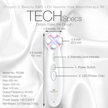 Load image into Gallery viewer, Needle-Free Mesotherapy Device | Wireless 3 Photons EMS Needle-Free Mesotherapy RF Radio Frequency Skin Facial Rejuvenation Firming Tightening Lifting Anti Aging All Skin Type Beauty Device
