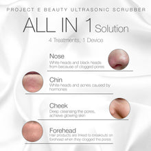 Load image into Gallery viewer, Wireless Ultrasonic Skin Care Scrubber | Exfoliation Spatula Lifting Deep Cleansing Blackhead Dead Skin Wrinkle Remover Pore Cleanser Peeling Anti Aging Skin Rejuvenation Spa Facial Beauty Device
