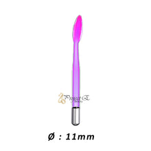 Load image into Gallery viewer, 11mm High Frequency Device Argon Gas Violet Hook Mushroom Spoon Comb Electrode Set Beauty Parts
