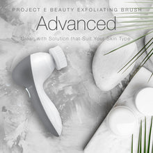 Load image into Gallery viewer, Electric Facial Cleanser Set | 360° Rotating Deep Cleansing Brush Battery Powered Portable Face Cleanser Travel Cleansing Brush Set with 3 Peeling Exfoliating Brush Heads For Men &amp; Women Use
