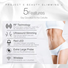 Load image into Gallery viewer, LED+ Radio Frequency Ultrasonic Slimming Therapy | Wireless RF Red LED Photon Cavitation Ultrasound Collagen Boosting Smooth Skin Firming Tightening Cellulite Fat Removal Body Shaping Slimming Device
